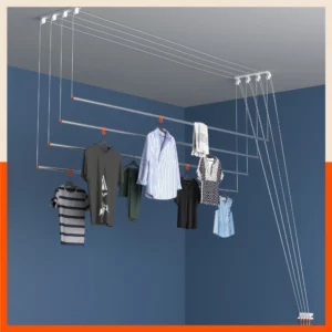 Cloth Dryer 4 Piece Aluminium Heavy Pipe