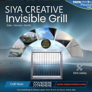 Invisible Grill       Heavy Track 2.5 kg Heavy Wire Rope SS304